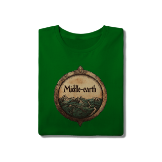 Nome do produto Camiseta - Terra Média (T-Shirt)
