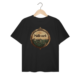 Nome do produto Camiseta - Terra Média (Plus Size)