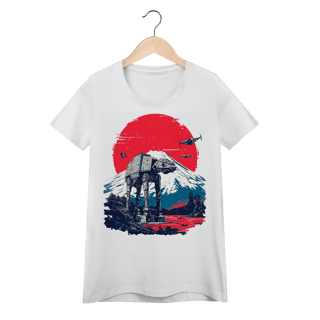 Nome do produto Camiseta - Star Wars - AT-AT (Baby Long)