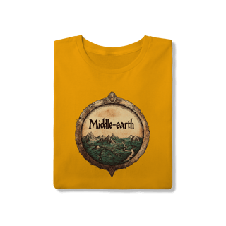 Nome do produto Camiseta - Terra Média (T-Shirt)