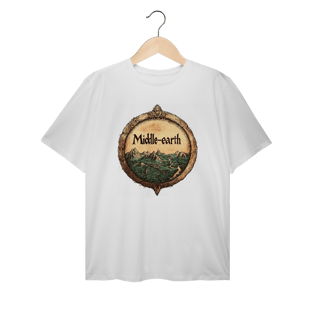 Nome do produto Camiseta - Terra Média (Plus Size)