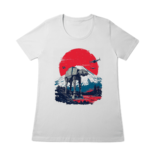 Nome do produto Camiseta - Star Wars - AT-AT (Baby Long)