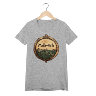 Nome do produto Camiseta - Terra Média (Baby Long)