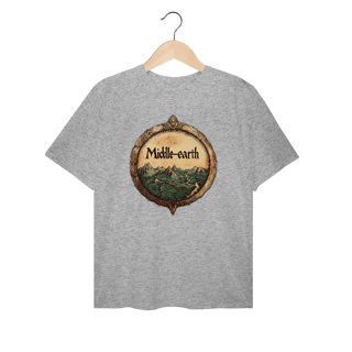 Nome do produto Camiseta - Terra Média (Plus Size)