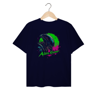 Nome do produto Camiseta - Alien Kisser (Plus Size)