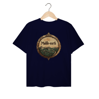 Nome do produto Camiseta - Terra Média (Plus Size)