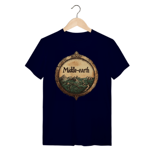 Nome do produto Camiseta - Terra Média (T-Shirt)