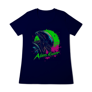 Nome do produto Camiseta - Alien Kisser (Baby Long)