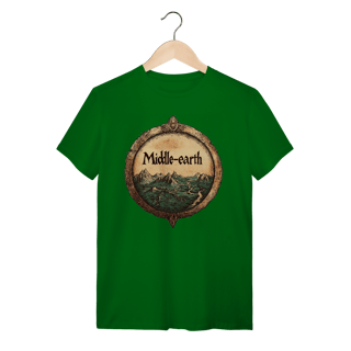 Nome do produto Camiseta - Terra Média (T-Shirt)