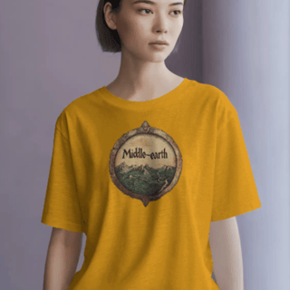 Nome do produto Camiseta - Terra Média (Baby Long)