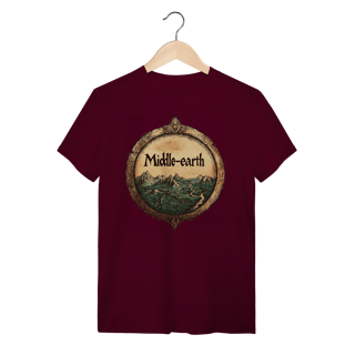 Nome do produto Camiseta - Terra Média (T-Shirt)