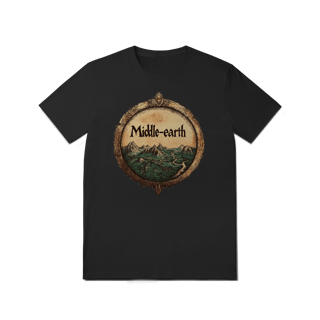 Nome do produto Camiseta - Terra Média (T-Shirt)