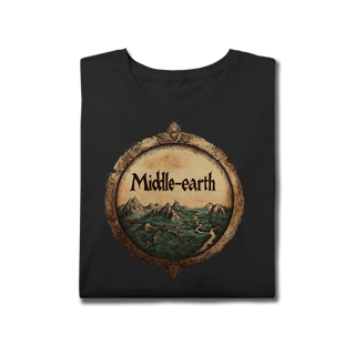 Nome do produto Camiseta - Terra Média (Plus Size)