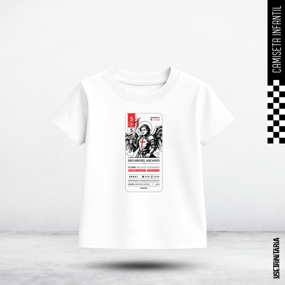 Camiseta Infantil (10-14) São Miguel – Nível Celestial