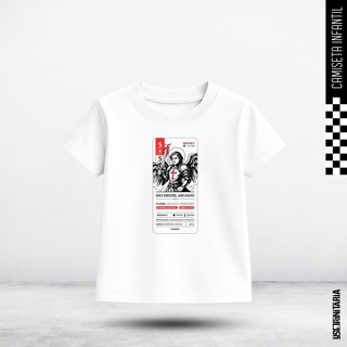 Nome do produtoCamiseta Infantil (2-8) São Miguel – Nível Celestial