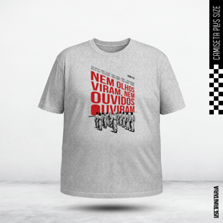 Nome do produtoCamiseta Plus Size Nem Olhos Viram
