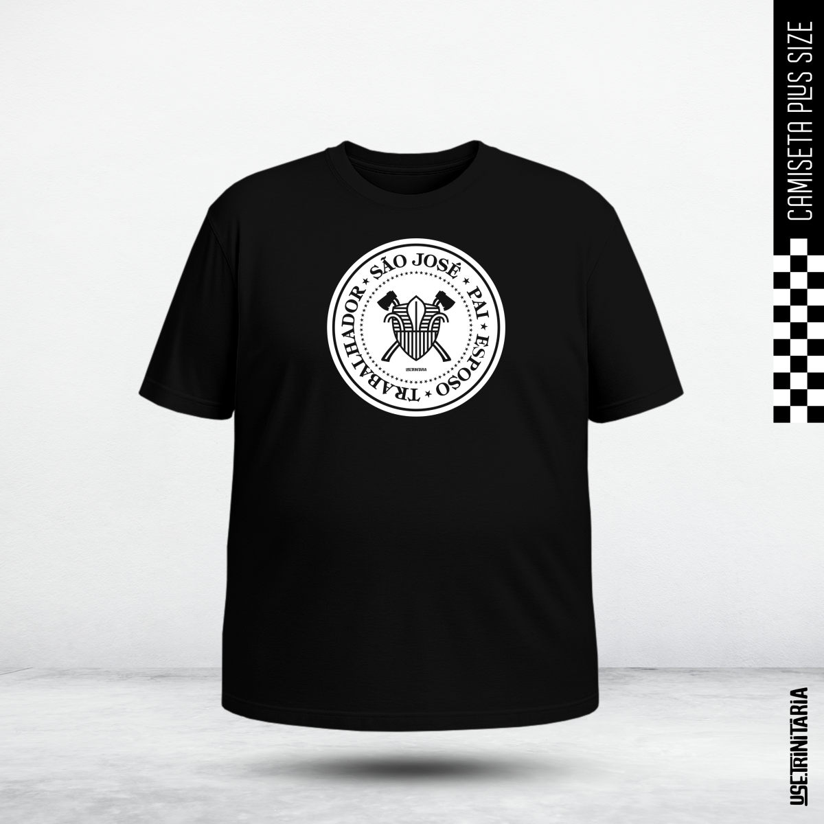 Nome do produto: Camiseta Plus Size — A banda de São José