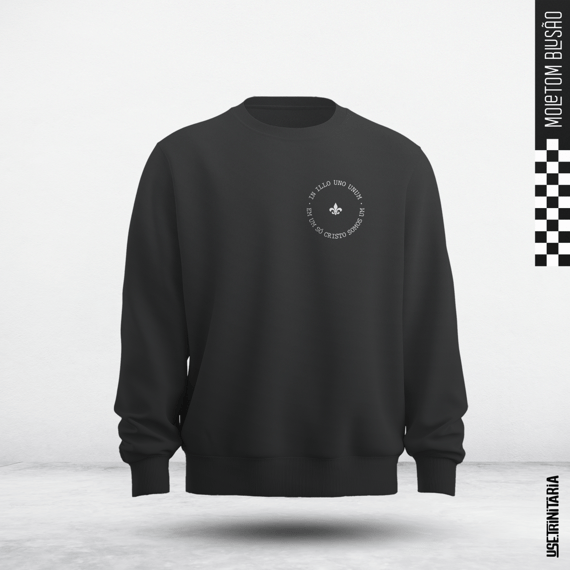 Moletom Blusão — Um só em Cristo