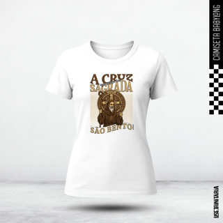Camiseta Babylook — A Cruz Sagrada