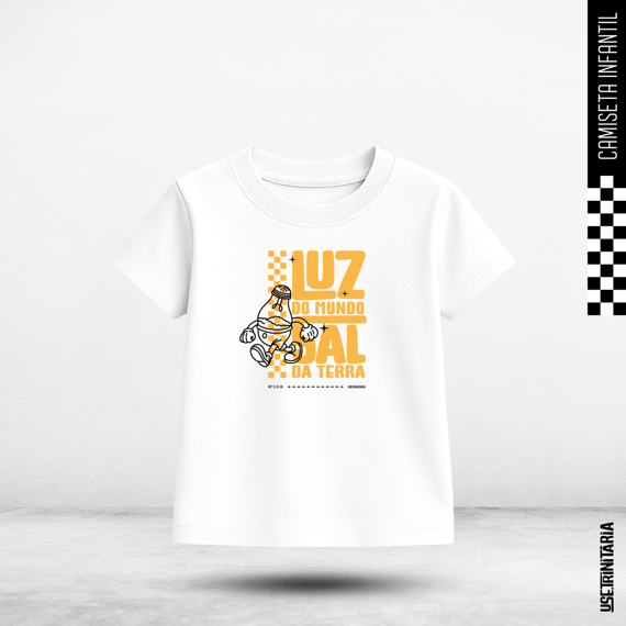 Camiseta Infantil (10-14) — Luz e Sal