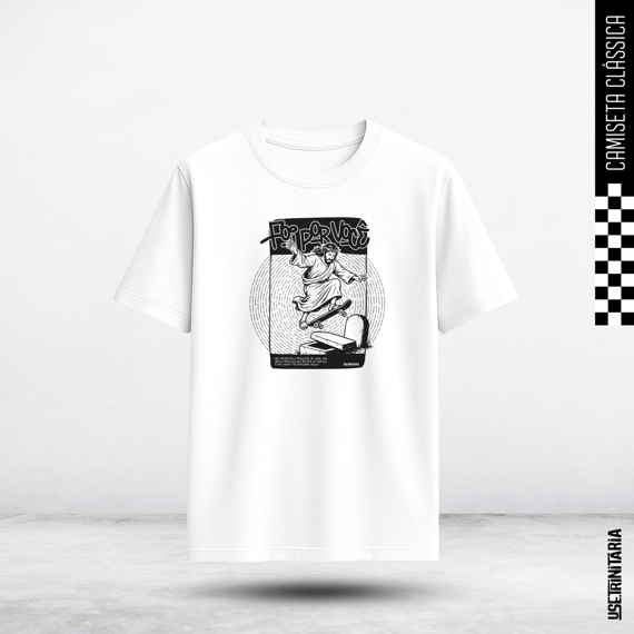 Camiseta Clássica – Ele venceu a morte