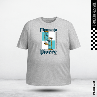 Nome do produtoCamiseta Plus Size – Memento Vivere