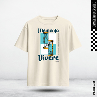Camiseta Oversized – Memento Vivere