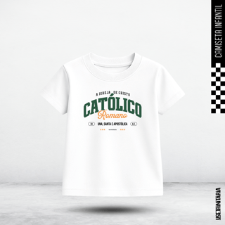 Nome do produtoCamiseta Infantil (2-8) – Católico Romano