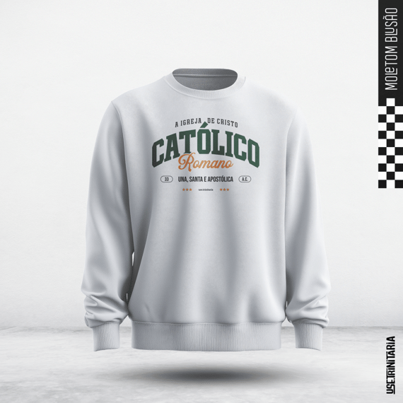 Moletom Blusão – Católico Romano