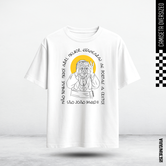 Camiseta Oversized – São João Paulo II