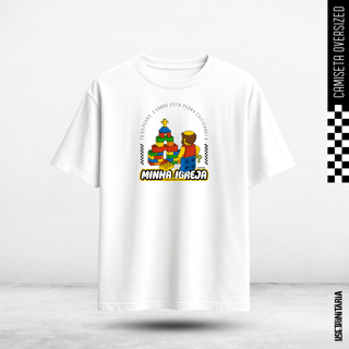 Nome do produtoCamiseta Oversized – Tu és Pedro