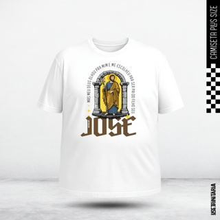 Nome do produtoCamiseta Plus Size – São José, Guardião em Silêncio