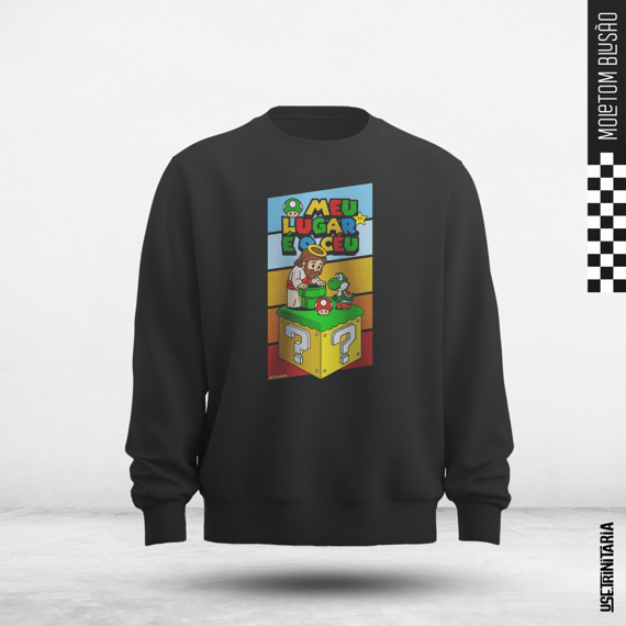 Moletom Blusão – Meu Lugar é o Céu