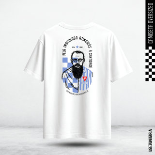 Camiseta Oversized – Milícia da Imaculada - São Maximiliano Kolbe