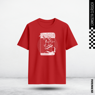 Nome do produtoCamiseta Clássica – Ele venceu a morte