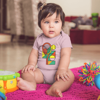 Nome do produto Body Infantil Tênis Conforto & Estilo – 100% Algodão com Estampa Exclusiva