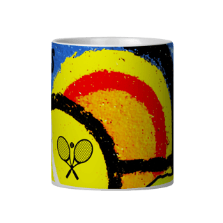 Nome do produto Caneca I Love Tennis – Café da Manhã dos Campeões