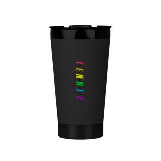 Nome do produto Caneca Térmica Tennis – Estilo Esportivo e Design Exclusivo