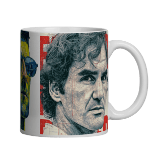 Nome do produto Caneca Lendas do Tênis - Inspiração para os Verdadeiros Fãs