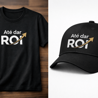 Nome do produto Camiseta Preta Até Dar ROI
