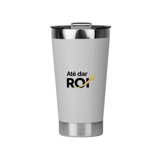 Nome do produto Copo Térmico Branco Até Dar ROI