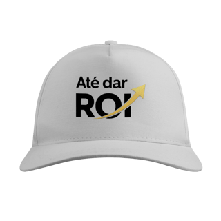 Boné Branco Até Dar ROI