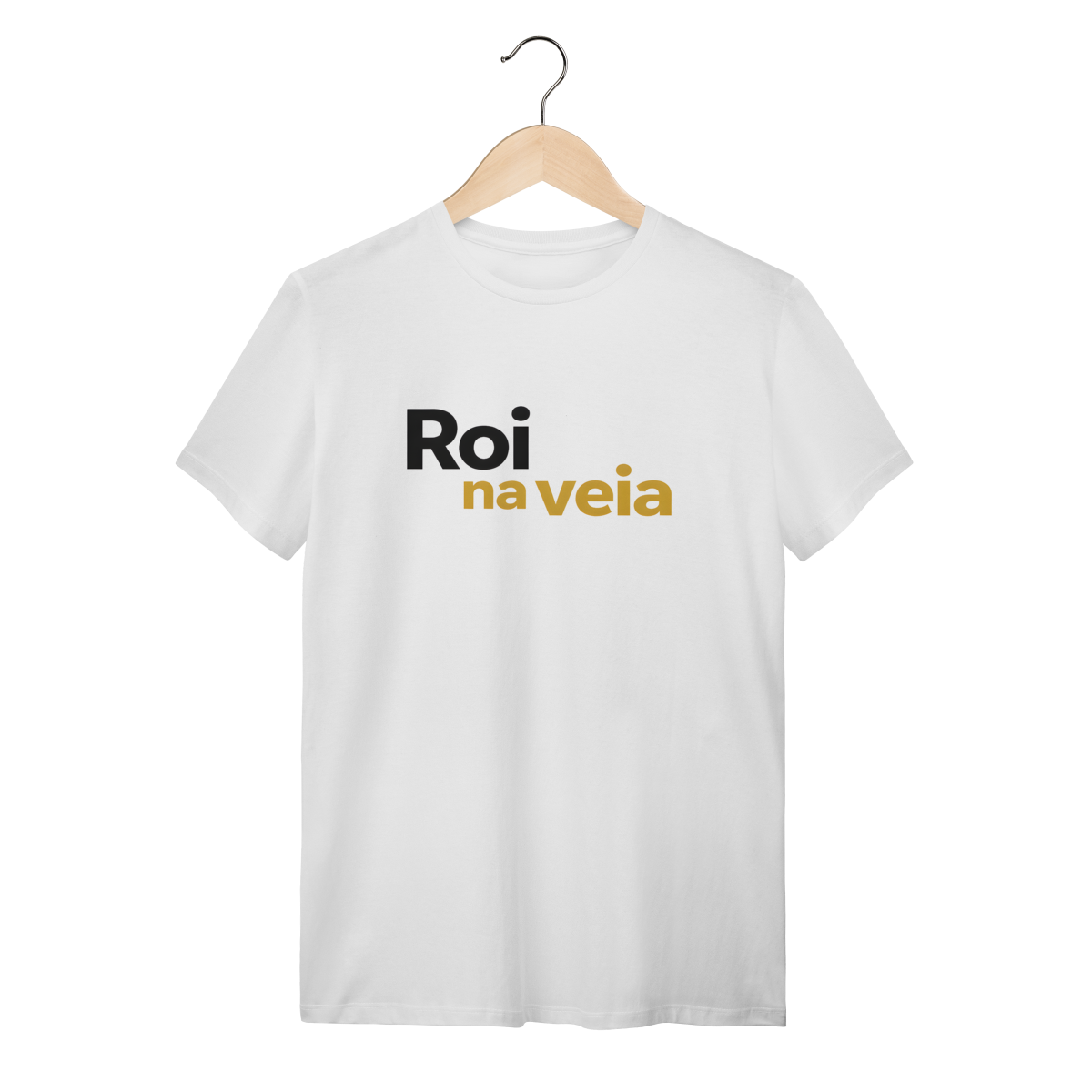 Nome do produto: Camiseta Branca ROI na Veia