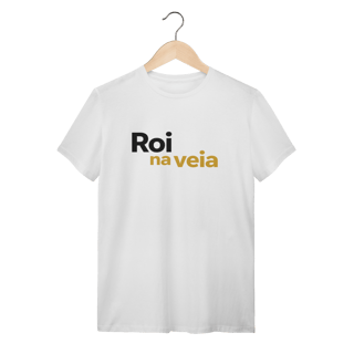 Camiseta Branca ROI na Veia