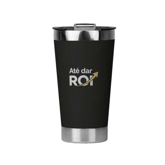 Copo Térmico Preto Até Dar ROI