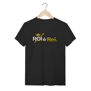 Camiseta Preta ROI é Rei