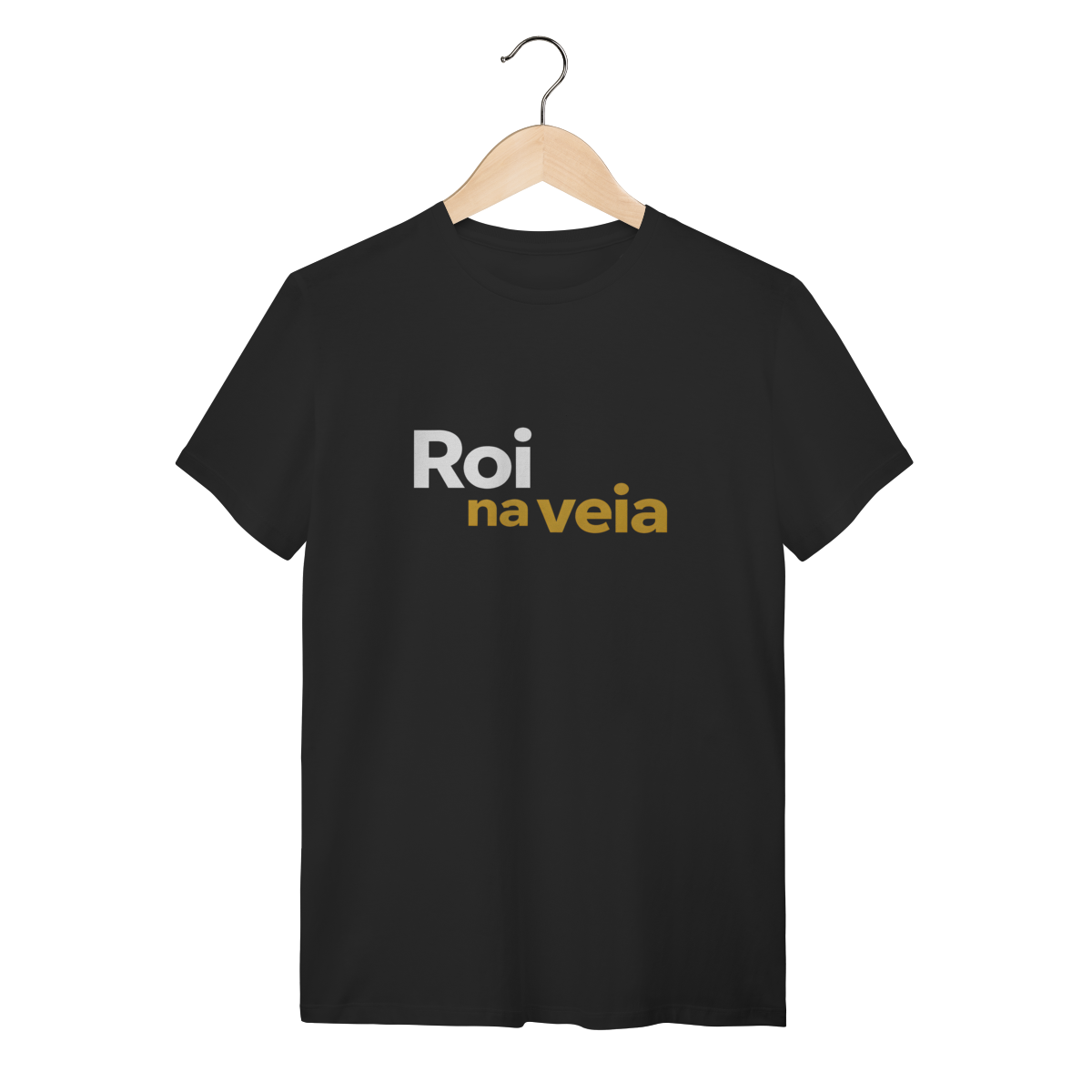 Nome do produto: Camiseta Preta ROI na Veia