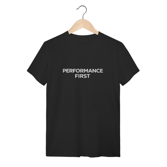 Camiseta Preta Performance First