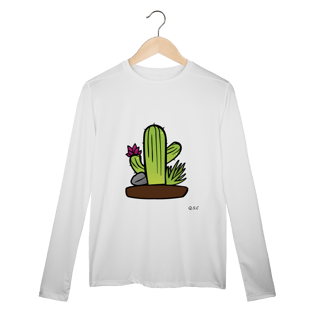 Nome do produto Camisa Manga Longa Sport Dry UV Cacto do Quintal