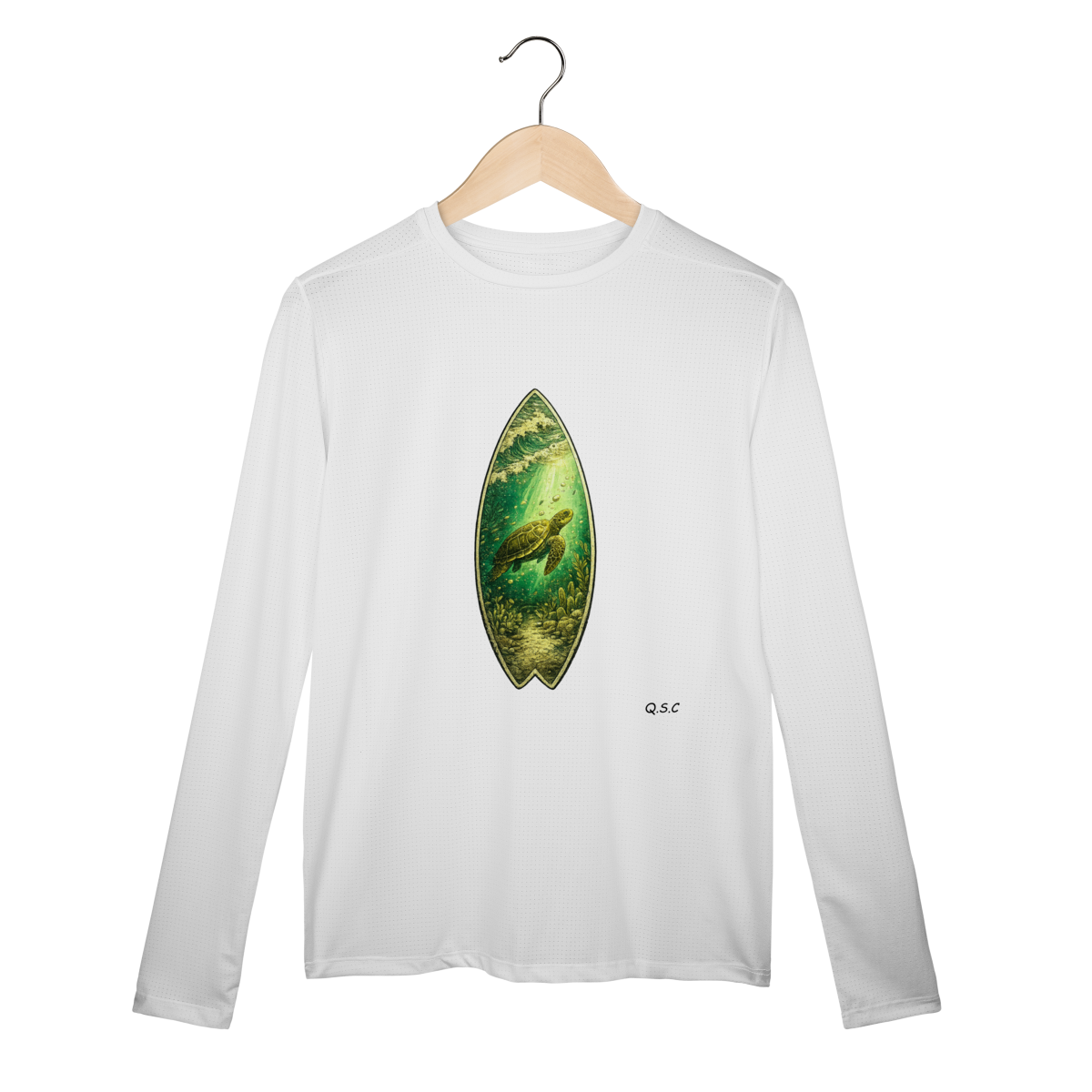 Nome do produto: Camisa Manga Longa Sport Dry UV Oceano Interior